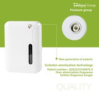 Diffuseur d'arômes mural modèle F200 pour la maison, l'hôtel et l'usage commercial ; Contrôle intelligent Bluetooth Wi-Fi ; Parfums variés ; Eau