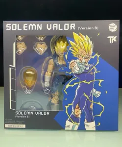 Figurines d'action BLACK HOLE & TK Super Saiyan SSJ Majin <span class=keywords><strong>Vegeta</strong></span> Anime SHF Majin <span class=keywords><strong>Vegeta</strong></span> DBZ Goku Modèles Cadeaux Jouets - Product Image 2