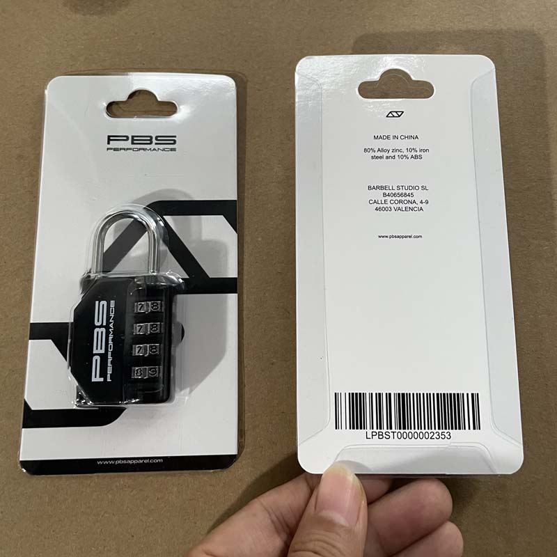 Secure Your Gym Locker with Pinbo's Custom Logo Padlocks