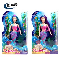 Vente directe d'usine, magnifique et adorable ensemble de jouets pour filles, poupée princesse, jouets, poupée sirène