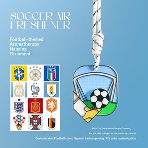 Pendentif d'aromathérapie rotatif en forme de ballon de football pour voiture, élimination des odeurs, parfum longue durée, diffuseur créatif haut de gamme pour intérieur de voiture - Product Image 5