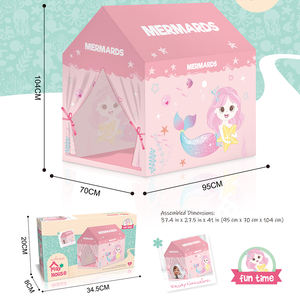 MILI DIY Art Craft Coloring Interior Lavable Reciclar Carpa <span class=keywords><strong>Dibujo</strong></span> Dinosaurio Unicornio Doodle Graffiti Play Tent para chico - Product Image 6