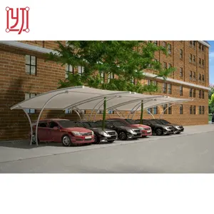 Paraguas coche aparcamiento sombra tracción estructura de tela