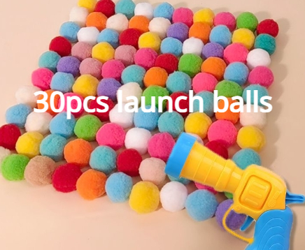 Lancio pistola + 30 pz 3cm palle di lancio