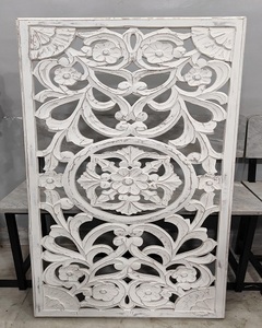 Panneau mural en MDF sculpté à la main, art mural décoratif moderne pour intérieurs de maison, accent mural suspendu, vente en gros et exportation - Product Image 1