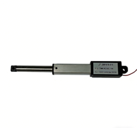 Actionneur linéaire super mini 6V 12V, course 10/17,5/30/50/100/150 mm, conception compacte, actionneur électrique micro haute vitesse