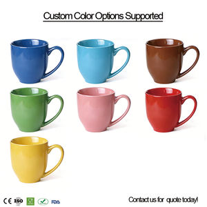 Taza de Café Personalizada con Logotipo, Taza Grande de 16 oz, Taza de Cerámica para Parejas, Taza de Vidrio para Café o Té - Product Image 5