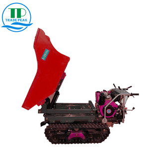 Mini <span class=keywords><strong>Dumper</strong></span> Elettrico Idraulico per Calcestruzzo con Funzione di Sollevamento, Nuovo Mini Caricatore Cingolato Made in China con Idraulica Kyb - Product Image 4