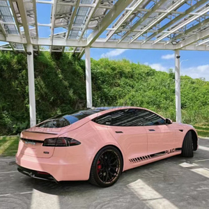 สำหรับเทสลา โมเดล เอส ปี 2012-2020 รุ่นพิเศษ สปอยเลอร์วัสดุ ABS สำหรับฝาท้ายรถยนต์ สีรองพื้น สปอยเลอร์หลัง แต่งรถ - Product Image 6