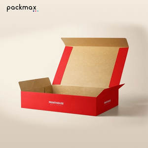 Boîte à avion en carton rigide écologique de haute qualité avec logo pour emballage alimentaire et colis repas - Product Image 2