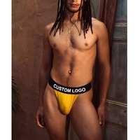PATON Garment Sous-vêtements transparents personnalisés avec string pour garçons, photos de string pour hommes, string pour hommes