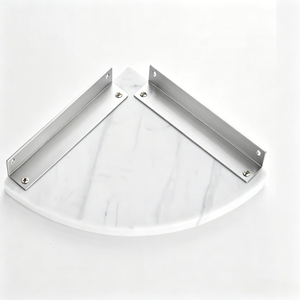 Estante <span class=keywords><strong>de</strong></span> Esquina <span class=keywords><strong>para</strong></span> Ducha <span class=keywords><strong>de</strong></span> Mármol Natural <span class=keywords><strong>de</strong></span> 10 Pulgadas, Sin Necesidad <span class=keywords><strong>de</strong></span> Perforar, Soporte <span class=keywords><strong>de</strong></span> Pared <span class=keywords><strong>para</strong></span> <span class=keywords><strong>Baño</strong></span> - Product Image 3