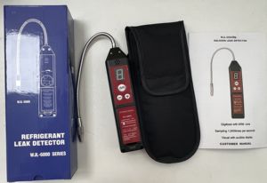 WJL-6000pro R22 R410 <span class=keywords><strong>R134a</strong></span> Gás Halogênio Vazamento <span class=keywords><strong>Detector</strong></span> De Vazamento De Halogênio Refrigerante Detectores R404a Indicador Freon Sniffer bateria - Product Image 6