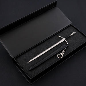 Porte-clés épée du Seigneur des Anneaux en Alliage de Zinc Métal de 22cm Mini Katana Glamdrings pour Périphériques de Film Modèles d'Épée Artisanat - Product Image 2