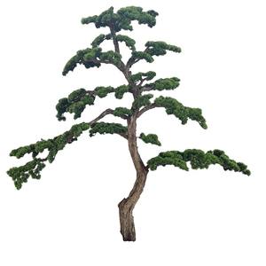 Yeni Çin Tarzı Yapay Çam Ağacı, Büyük Karşılama Çamı, Arhat Çamı, İç Mekan Dekorasyonları, Peyzaj Dekorasyonu ve Yeşil Bitkiler - Product Image 4