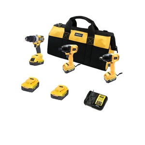 Ekiiv giá trị tuyệt vời lithium pin công cụ thiết lập 2-19PCS Bộ với các phụ kiện thiết lập giá trị tốt nhất cho tiền - Product Image 1