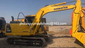Excavadora Usada KOMATSU Modelo PC130, 13 Toneladas de Peso Operativo, Componentes Principales: Motor y Caja de Cambios, en Venta - Product Image 2