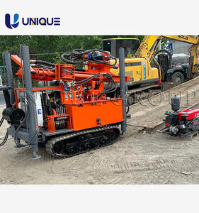 Unique Offre Spéciale prix d'usine Portable chenille Type 120m puits d'eau perceuse perceuse Machine - Product Image 5