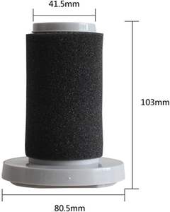 เครื่องดูดฝุ่นกรองฟองน้ําเปลี่ยนอุปกรณ์เสริมสําหรับ <span class=keywords><strong>Deerma</strong></span> <span class=keywords><strong>DX700</strong></span>/<span class=keywords><strong>DX700S</strong></span> - Product Image 3