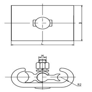 Abrazadera de Cable de Alta Resistencia Serie JLC para Conductores Aislados - Product Image 5