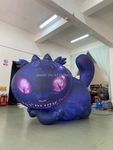 <span class=keywords><strong>Alice</strong></span> <span class=keywords><strong>au</strong></span> <span class=keywords><strong>pays</strong></span> <span class=keywords><strong>des</strong></span> <span class=keywords><strong>merveilles</strong></span> Modèle de dessin animé gonflable <span class=keywords><strong>Chat</strong></span> du Cheshire gonflable pour décorations - Product Image 3