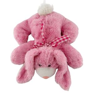 Conejito de Pascua Rosa de Peluche Personalizado, Juguetes de Peluche Suaves, Compra al por Mayor - Product Image 1