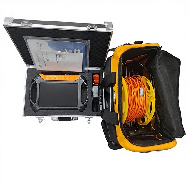 ADMT-300AX-16D 300M 3D Touch Screen Type Geophysical Underground Metal Detector High Accuracy 5% IP55 Protection Mineral