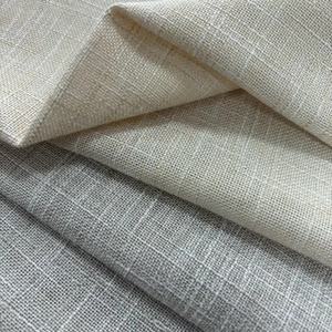 New arrivals dày hign trọng lượng cation hiệu ứng Rèm <span class=keywords><strong>Sheer</strong></span> Kết cấu linen 100% polyester cho khách sạn - Product Image 4