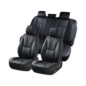 Housse de siège de voiture en cuir PU de luxe, <span class=keywords><strong>design</strong></span> professionnel, OEM accepté, convient à la plupart des voitures et des SUV - Prix d'usine - Product Image 4