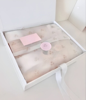 Boîtes d'emballage en carton ondulé de luxe pour vêtements, écharpes, emballages cadeaux, logo personnalisé, boîtes blanches recyclables pour vêtements