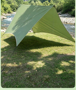 <span class=keywords><strong>Hamac</strong></span> de camping <span class=keywords><strong>avec</strong></span> bâche de protection contre la pluie <span class=keywords><strong>et</strong></span> filet, <span class=keywords><strong>hamac</strong></span> de camping portable double pour l'extérieur <span class=keywords><strong>et</strong></span> l'intérieur - Product Image 5