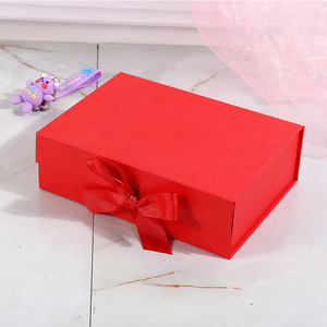 Sang Trọng Màu Đen Cuốn Sách Hình Cứng Nhắc Các Tông Có Thể Gập Lại Hộp Quà Tặng Tùy Chỉnh In Từ Giấy Vỏ Sò Cho Mắt Kem Và Đồ Trang Sức - Product Image 6