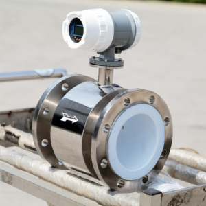 Cấp thực phẩ<span class=keywords><strong>m</strong></span> thép không gỉ Sữ<span class=keywords><strong>a</strong></span> nước nóng điện từ đo lưu lượng - Product Image 5