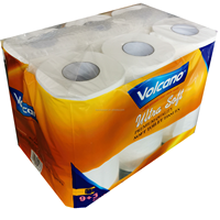 Papier Toilette Économique OEM Pas Cher « Cheeky Tissue Freedom » Gaufré Hygiénique Papel Higiénico en Gros