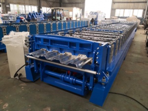 Thép Mạ Kẽm Sàn Gạch Decking Roof Sheet <span class=keywords><strong>Roll</strong></span> <span class=keywords><strong>Forming</strong></span> <span class=keywords><strong>Machine</strong></span> Thiết Bị Dây Chuyền Sản Xuất - Product Image 4
