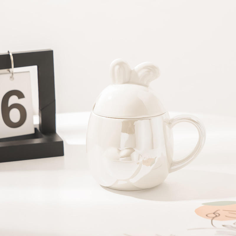 Taza Conejo Blanco Degradado