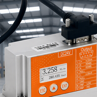 Débitmètre massique thermique en acier inoxydable 2,8-1000 Nl/min RS485 Modbus 4-20 mA OEM pour air, azote, oxygène, hydrogène, hélium