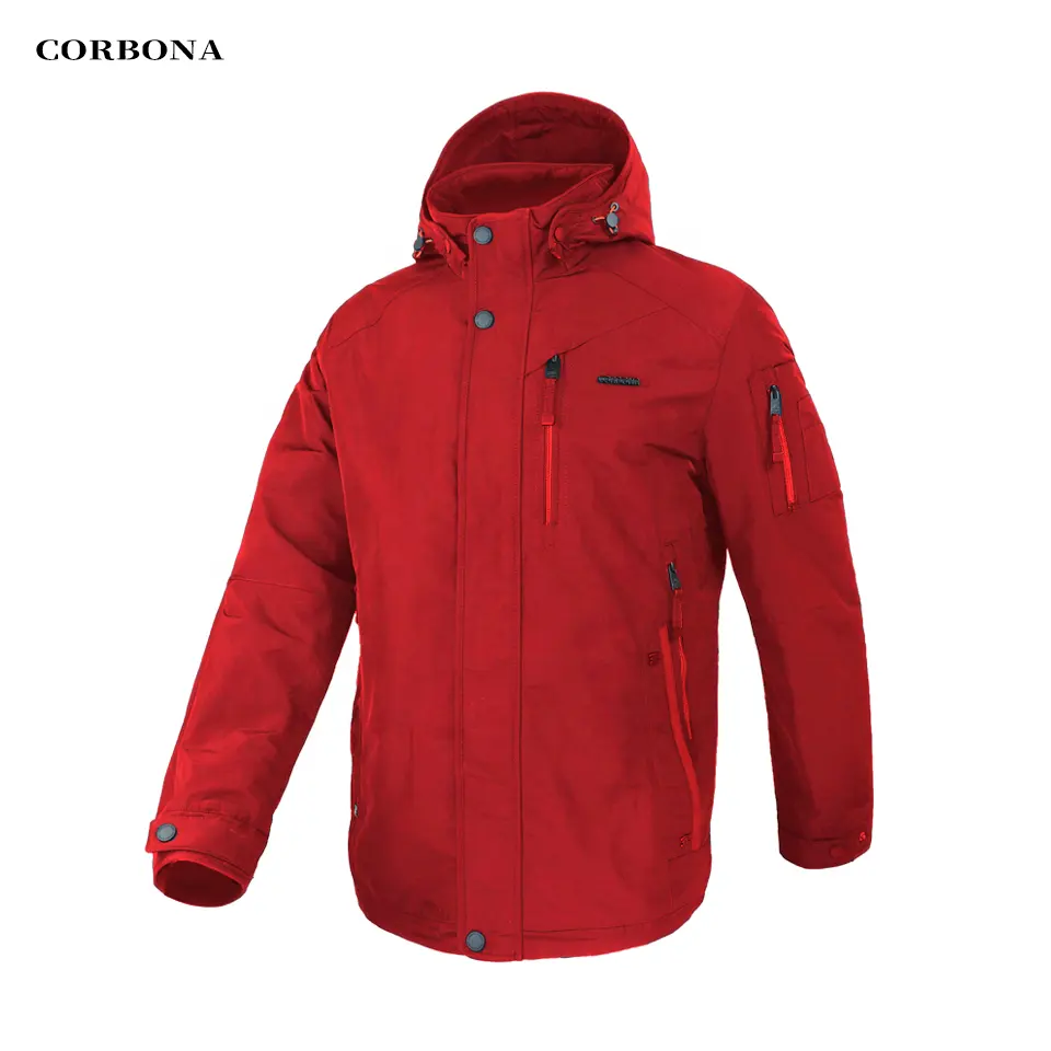 CORBONA autunno giacca da uomo Business Casual Memory Foam sport all'aperto cappotto invernale di alta qualità in cotone abbigliamento maschile Homme Parka