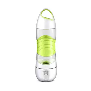 2017 Wasser trink erinnerung Smart Wasser flasche mit Erinnerung Wasser flasche mit Nano Mister SOS LED Nachtlicht