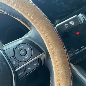 Funda de <span class=keywords><strong>Volante</strong></span> de Coche de Goma de 3 Radios Antideslizante para Accord <span class=keywords><strong>Fiesta</strong></span> Universal de 15 Pulgadas - Product Image 5