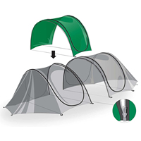 Serre Pop Up Grow Tunnel pour jardins pour le soin et la protection des plantes