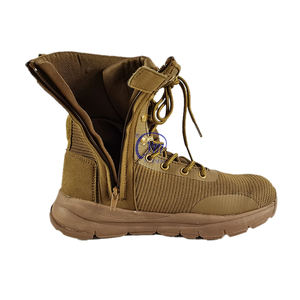 <span class=keywords><strong>Bottes</strong></span> Tactico <span class=keywords><strong>kaki</strong></span> imperméables <span class=keywords><strong>en</strong></span> maille de cuir suédé <span class=keywords><strong>Bottes</strong></span> tactiques pour hommes - Product Image 6