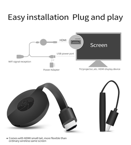 Clé de mise en miroir d'écran 1080P Plug and Play Miracast Airplay DLNA pour moniteur, ordinateur <span class=keywords><strong>portable</strong></span>, PC, smartphone, tablette - Product Image 3