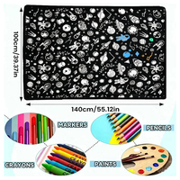 Couverture en peluche douce personnalisée en gros avec marqueurs pour adultes, pour le soulagement du stress et la décoration intérieure, fabricant OEM