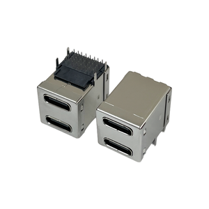 Panel Mount USB 3.0 / 2.0 Female To Female D-Type Connector - Gold-Plated Jack Socket