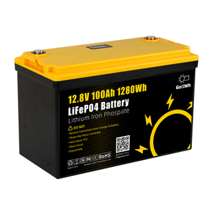 Batterie LiFePO4 GoKWh 24V 25.6V 100Ah 200Ah, durée de vie 4000 cycles, durée de vie 10 ans, BMS intégré, pour camping-car et camping. - Product Image 6