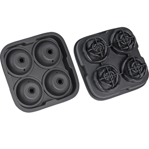 Dễ dàng phát hành hoàn hảo Rose <span class=keywords><strong>Ice</strong></span> <span class=keywords><strong>Cube</strong></span> khay cấp thực phẩm <span class=keywords><strong>Silicone</strong></span> Rose <span class=keywords><strong>Ice</strong></span> Ball Maker cho lạnh COCKTAIL whisky - Product Image 1