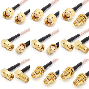 Adaptateur Mâle SMA Droit vers Mâle SMA pour Amplificateurs de Signal WiFi, Répéteurs et Antennes Radio - Offre Spéciale - Product Image 1