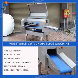 เครื่องตัดหั่นผักอเนกประสงค์แบบเปลี่ยนสายพานลำเลียงได้ง่าย สำหรับมะเขือเทศ มะระ บวบ ผักชีฝรั่ง มะเขือยาว แตงกวา - Product Image 3