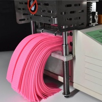 Correa de material de recogida automática para máquina de corte en frío y caliente, cinturón roscado con cremallera, cincha elástica para cinta de ordenador